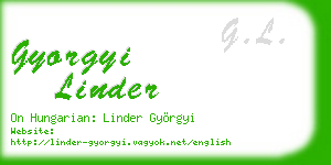gyorgyi linder business card